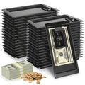 32 Pack Check Presenters for Restaurants, Black Check Holders, Check Presenter Trays, Checks Tip Holder for Receipts