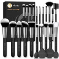 Makeup Brushes Set, Mlemle Professional 25 Pcs Makeup Kit, Include Foundation Powder Blush Concealers Eye shadows 21
