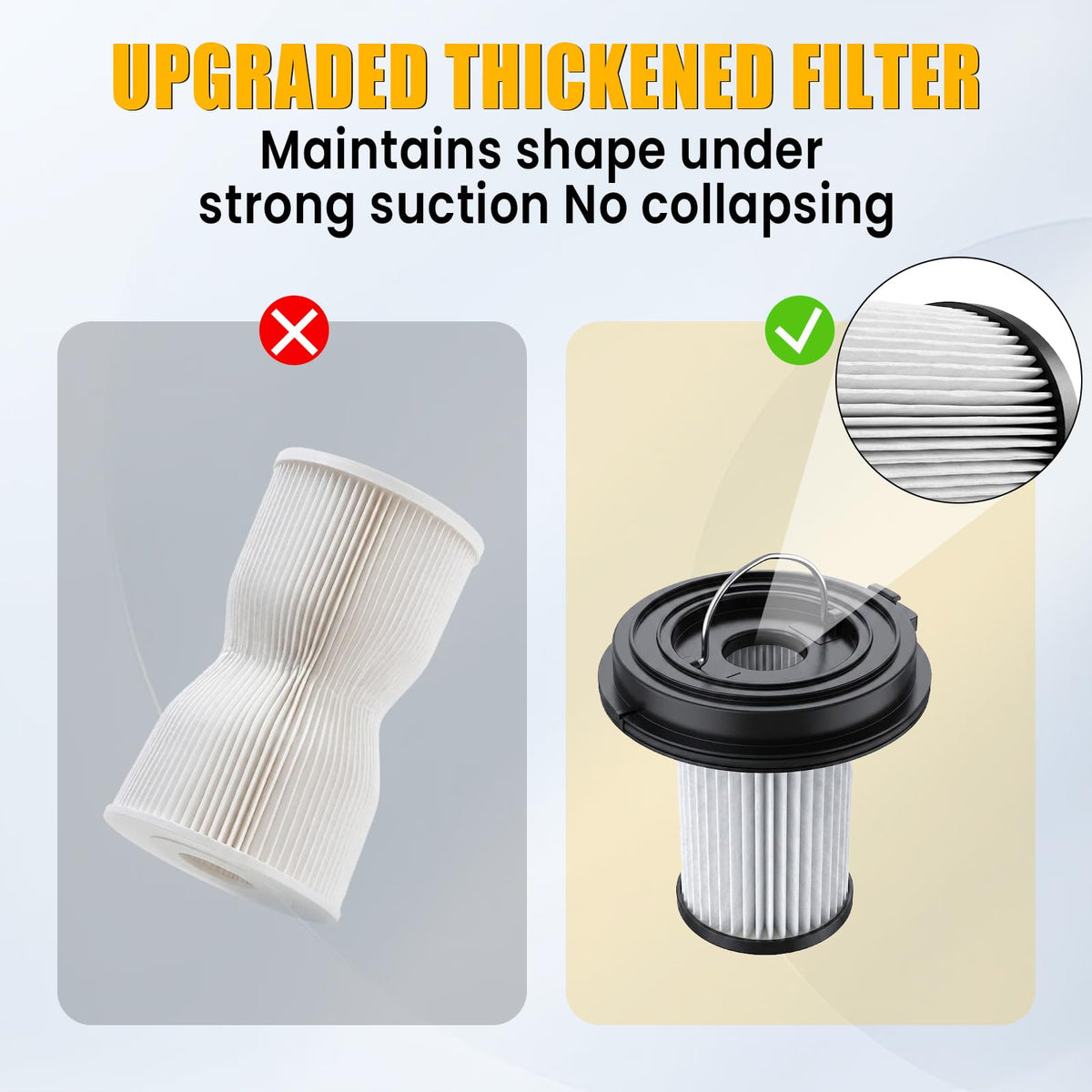 Vaccum Filter Replacement Compatible with Bissell Cleanview XR 200W Pet300W