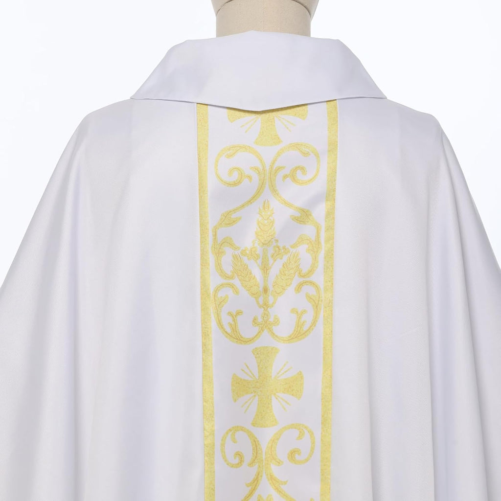 Catholic Priest Chasuble Church Ceremonial Mass Vestment Robe