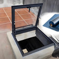 Roof Skylight for Home, Multi-Angle Roof Viewing Aluminium Window, Horizontal Roofs Skylights, Aluminum Alloy Frame