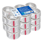 Heavy Duty Clear Packing Tape Refills (18 Rolls), Packaging Tape for Moving Sealing, Moving Supplies Shipping