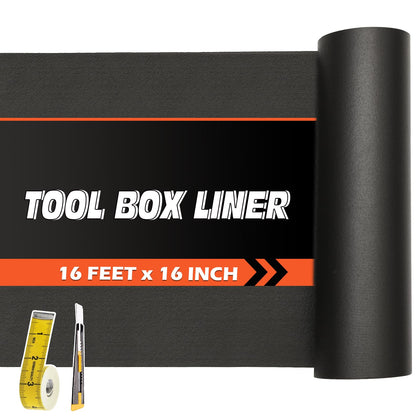 Professional Grade Tool Box Liner Heavy Duty Non-Slip Drawer Liner Black