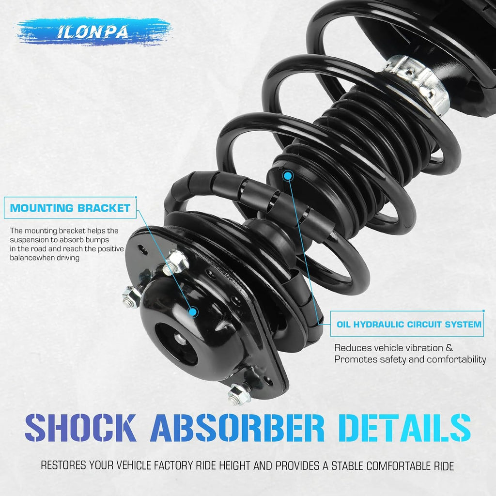 Front Struts Shocks for 2005-2010 Chevrolet Cobalt / 2006-2011 Chevy HHR