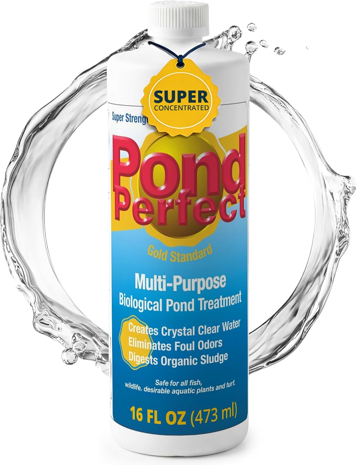 PondPerfect Pond Bacteria - Natural Treatment for Ponds - Safe for Fish