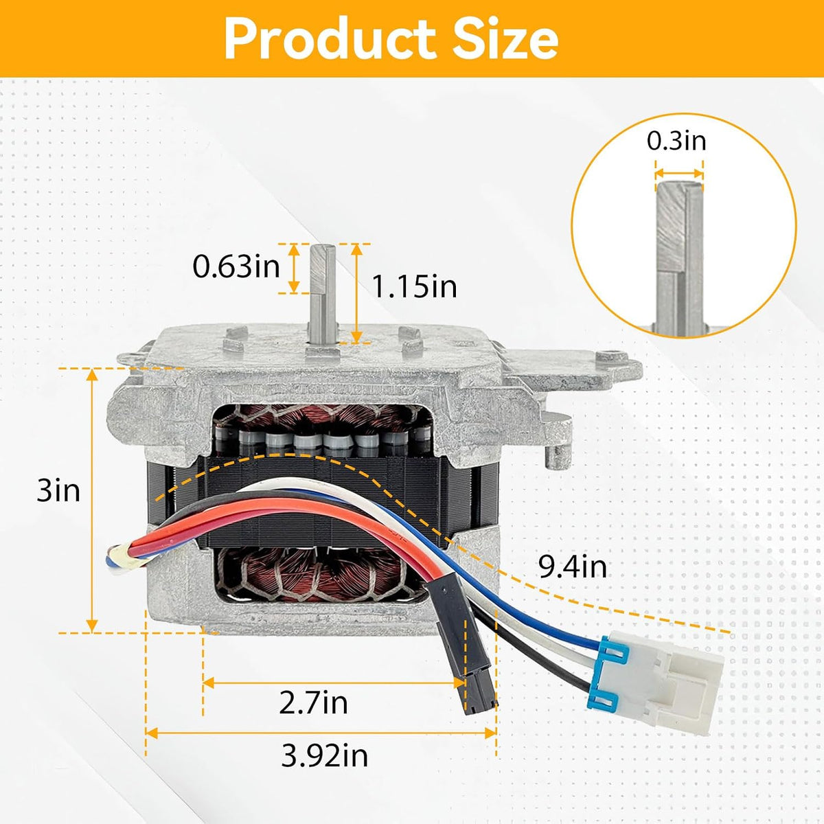 【𝟮𝟬𝟮𝟲 𝙐𝙥𝙜𝙧𝙖𝙙𝙚𝙙】 DD81-01640A(0B) / IC-77225SSDWB-1 for Samsung Dishwasher Circulation Pump Motor Parts - OEM Replacement, Fixes Poor Cleaning, No Wash Cycle & Weak Spray Pressure