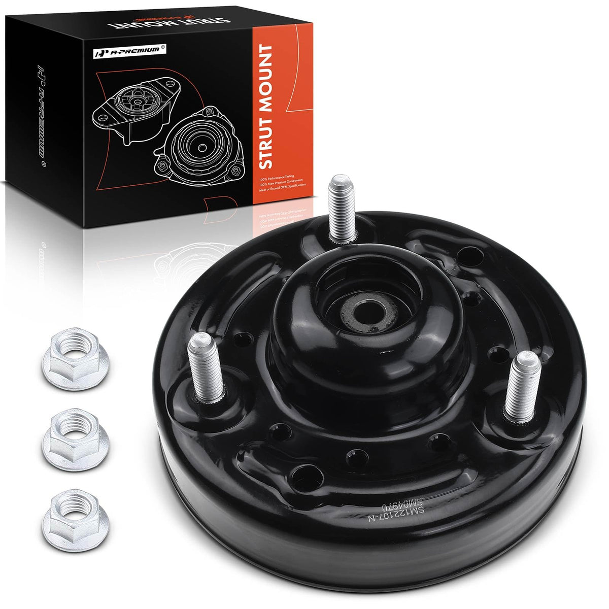 A-Premium Front Left or Right Strut Mount Compatible with Ford, Lincoln