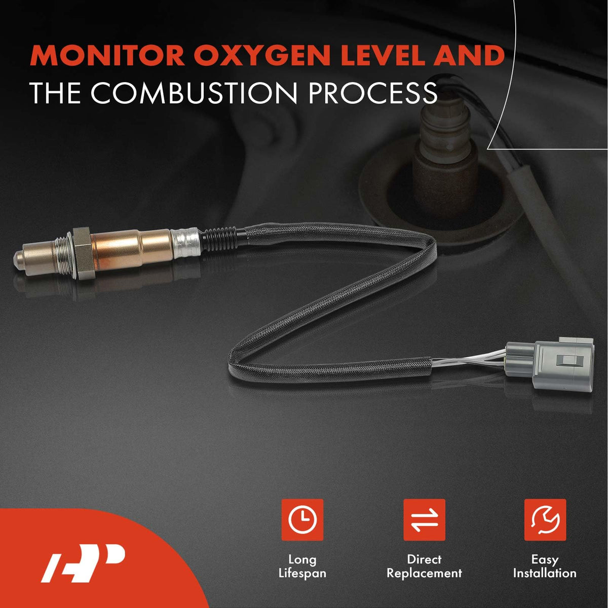 A-Premium Upstream and Downstream O2 Oxygen Sensor Compatible with Lexus