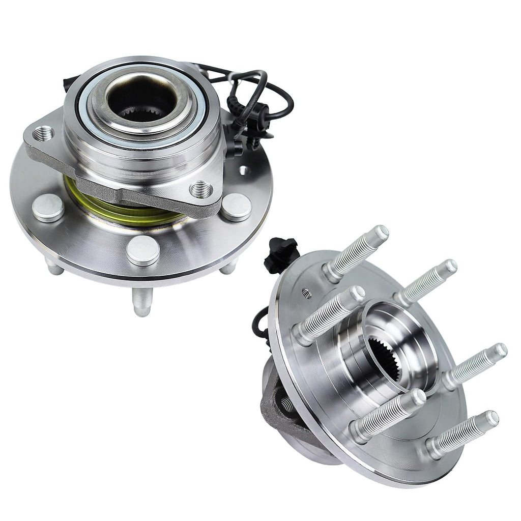Acinoparts Front Wheel Bearing Hubs Assembly Set