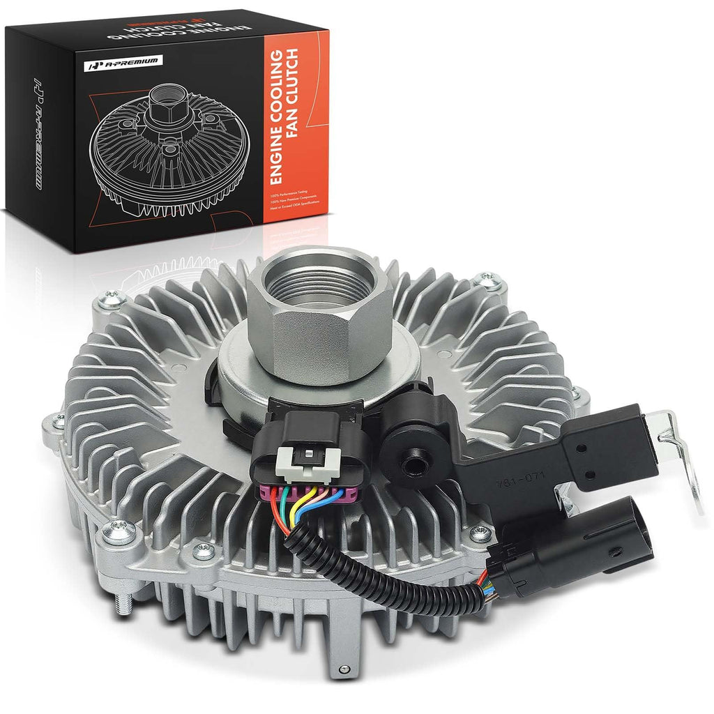 A-Premium Electronic Radiator Cooling Fan Clutch Compatible with Ford