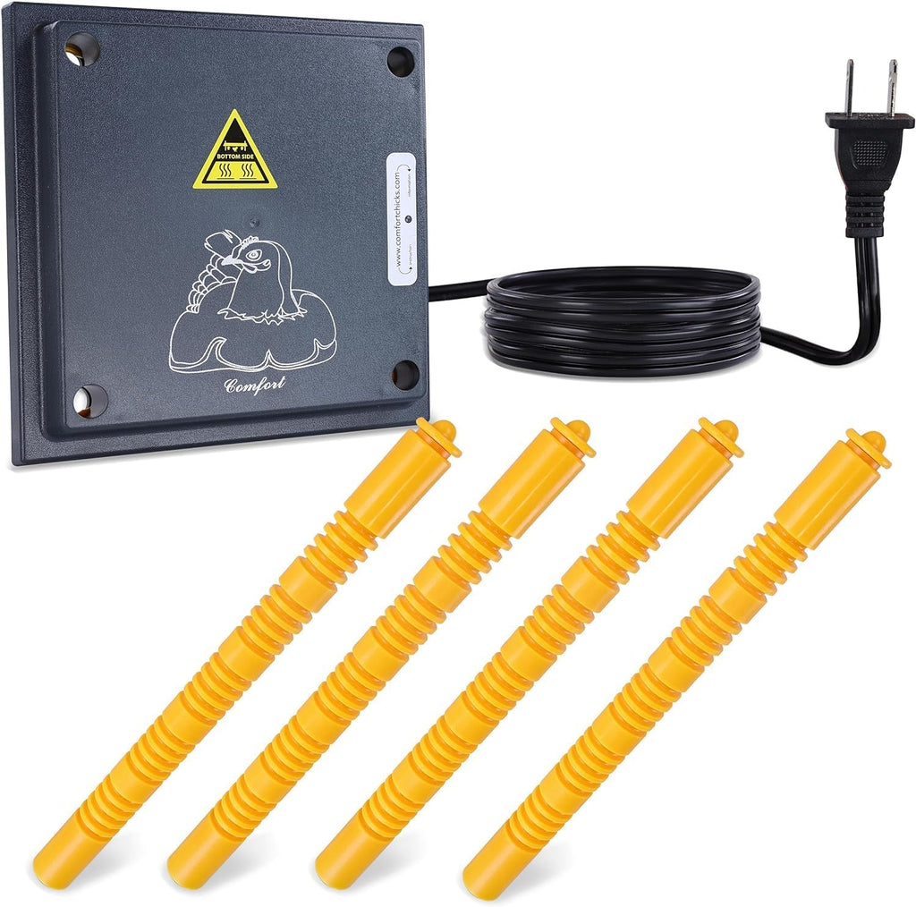 Premier 1 Chick Brooder Heating Plate – 12"x12", Warms Up to 20 Chicks