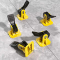 Tile Leveling System Kit Tile Spacers 100pcs Reusable Leveler+Extra 100pcs Replaceable Steel Pin Tlie Tools