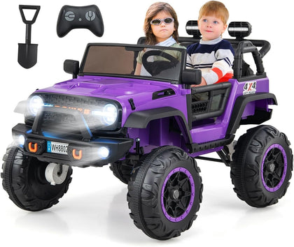 24V 2 Seater Ride on Car for Kids, 2WD/4WD Battery Powered with Remote Control, Music, USB, MP3, Spring Suspension