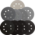 5 inch Wet Dry Sanding Discs Hook & Loop 54 pcs | 80 120 180 220 400 600 1000 2000 3000 Grit Silicon Carbide Orbital