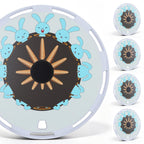 Universal 14 Inch Hubcaps Replacement, Aero disc Full Coverage Wheel Covers