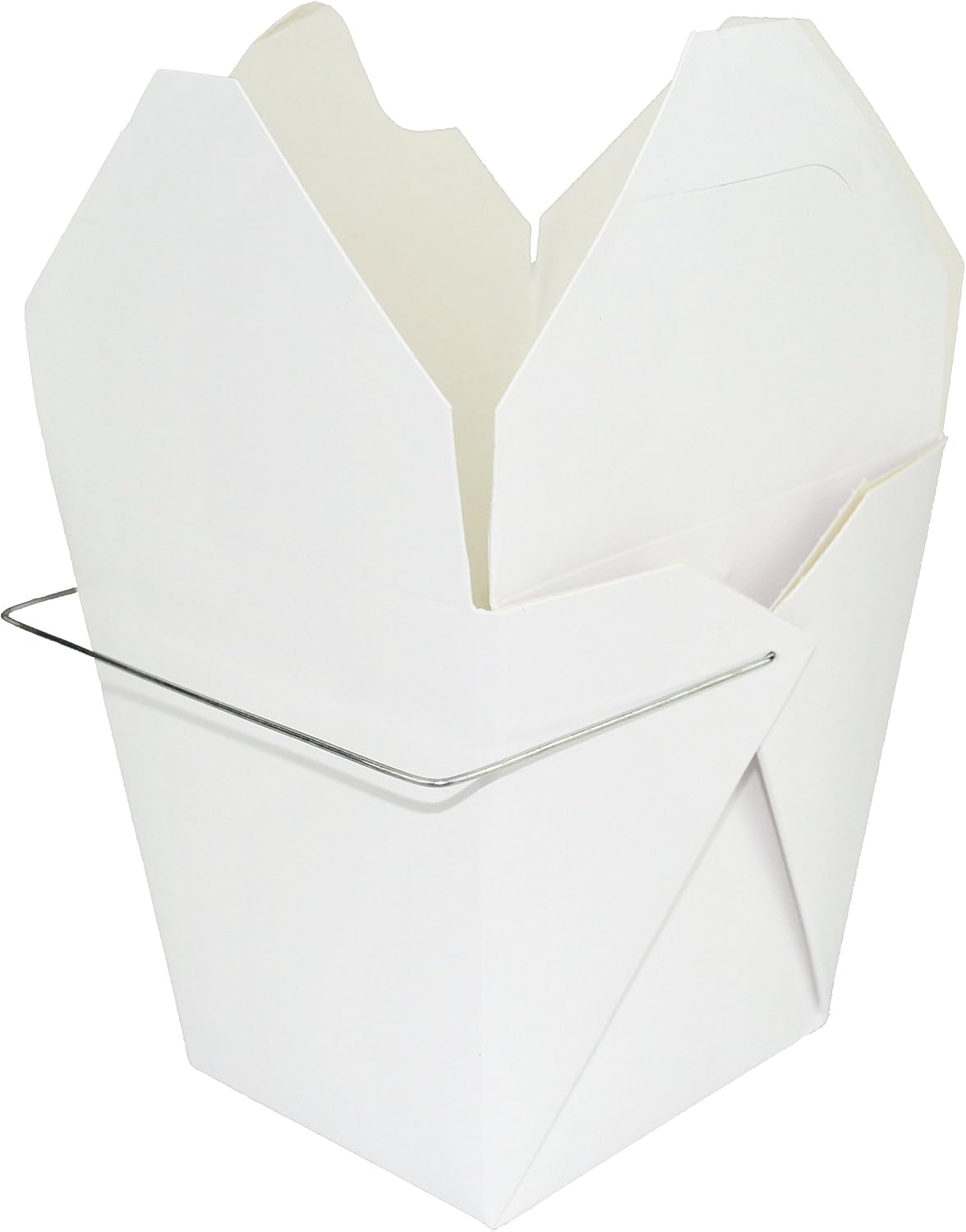 Chinese Take Out Food Boxes 32 Oz (1 Quart) 25 Pack - White