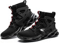 Work Safety Steel Toe Boots, Lightweight Breathable Industrial Construction Boots