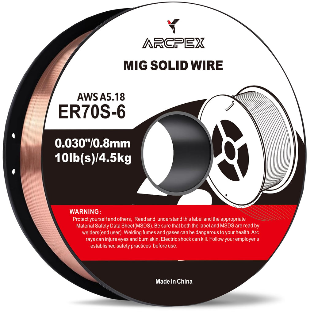 ARCPEX MIG Welding Wire, ER70S-6 030 MIG Welding Wire 10-Pound Spool