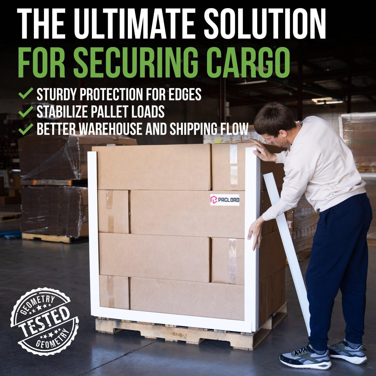 Extra-Wide 36" x 3" x 3" Reinforced Cardboard Edge Protectors