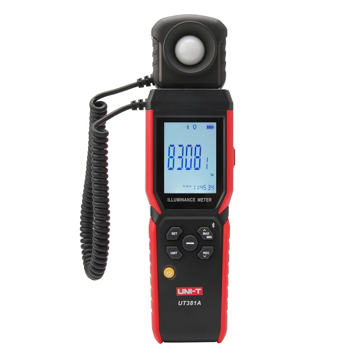 UNI-T UT381A Digital Illuminance Meter, 400000 Lux Light Meter