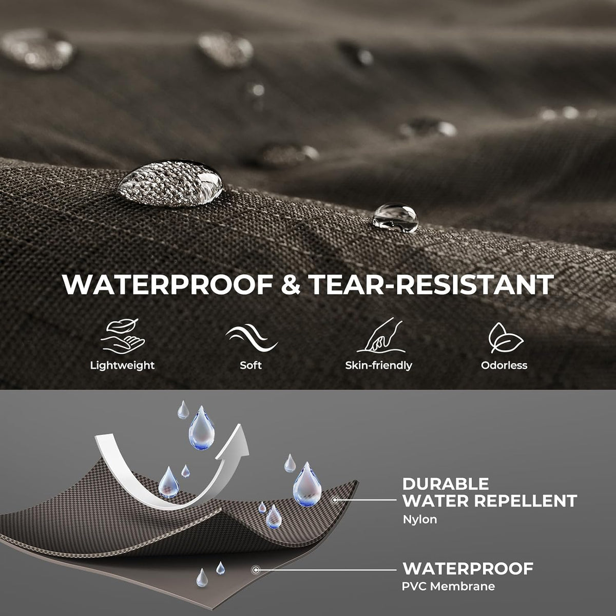 WaveWalker Fishing Waders for Men & Women | 100% Waterproof, Slip-Resistant Boots,Tear-Resistant Nylon, Reinforced