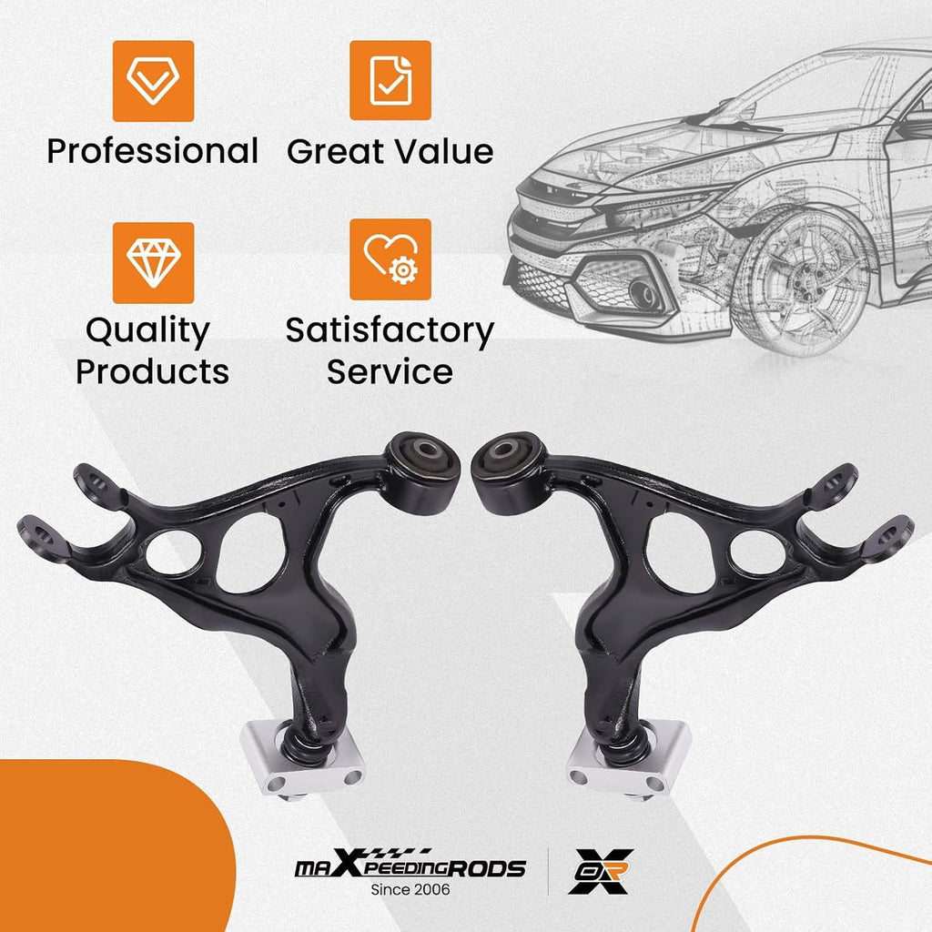 maXpeedingrods 2PC Rear Upper Control Arms for Ford Explorer 2011-2019
