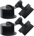 Tire Shine Applicator Brush for Car Detailing, with Stand, 2 Pack | Automotive Tire Dressing Applicator Brush