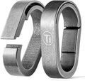 Titanium Key Ring Clip, Small Carabiner Keychain,Mini Snap Keyring