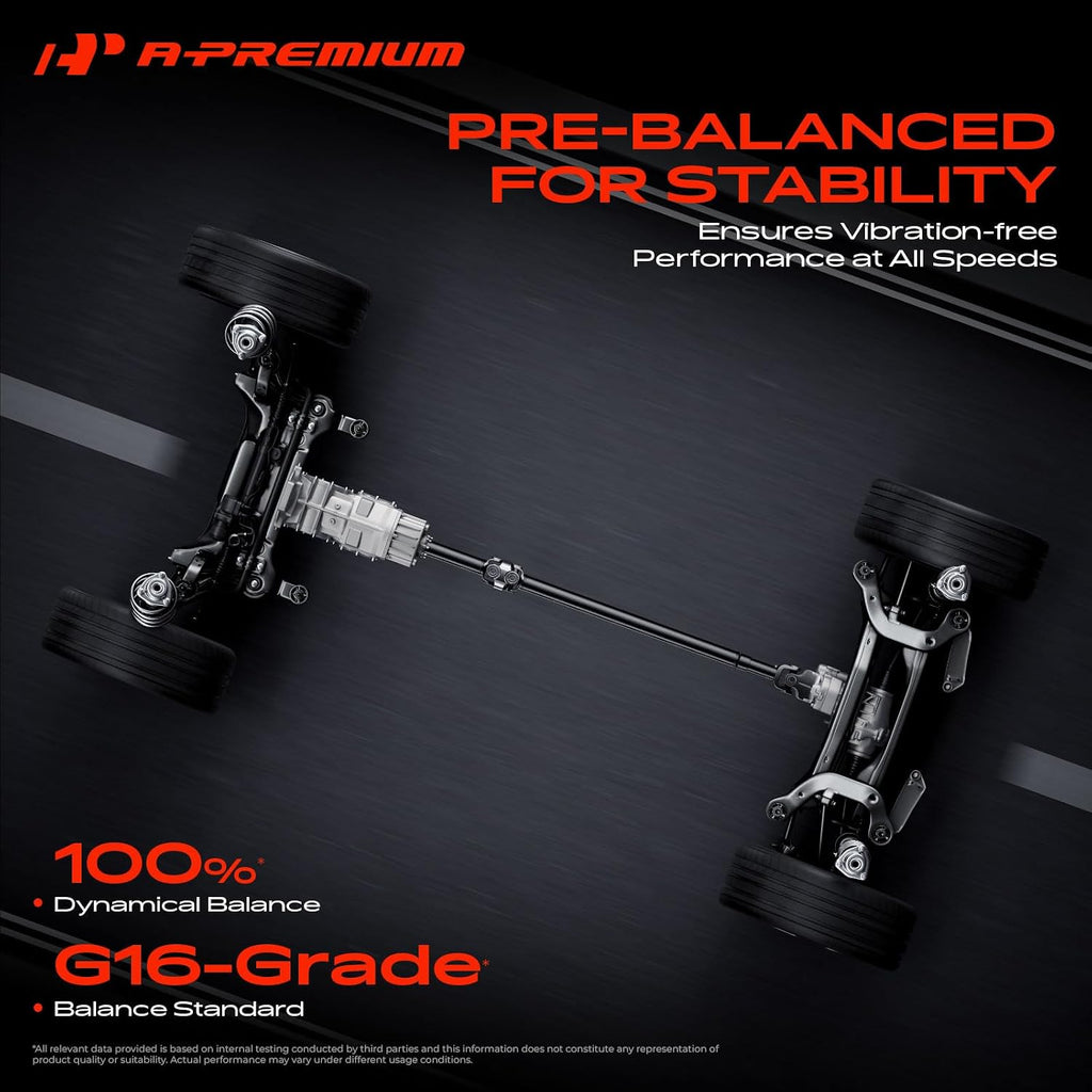 A-Premium Rear Drive Shaft Prop Shaft Driveshaft Assembly [Automatic Trans]