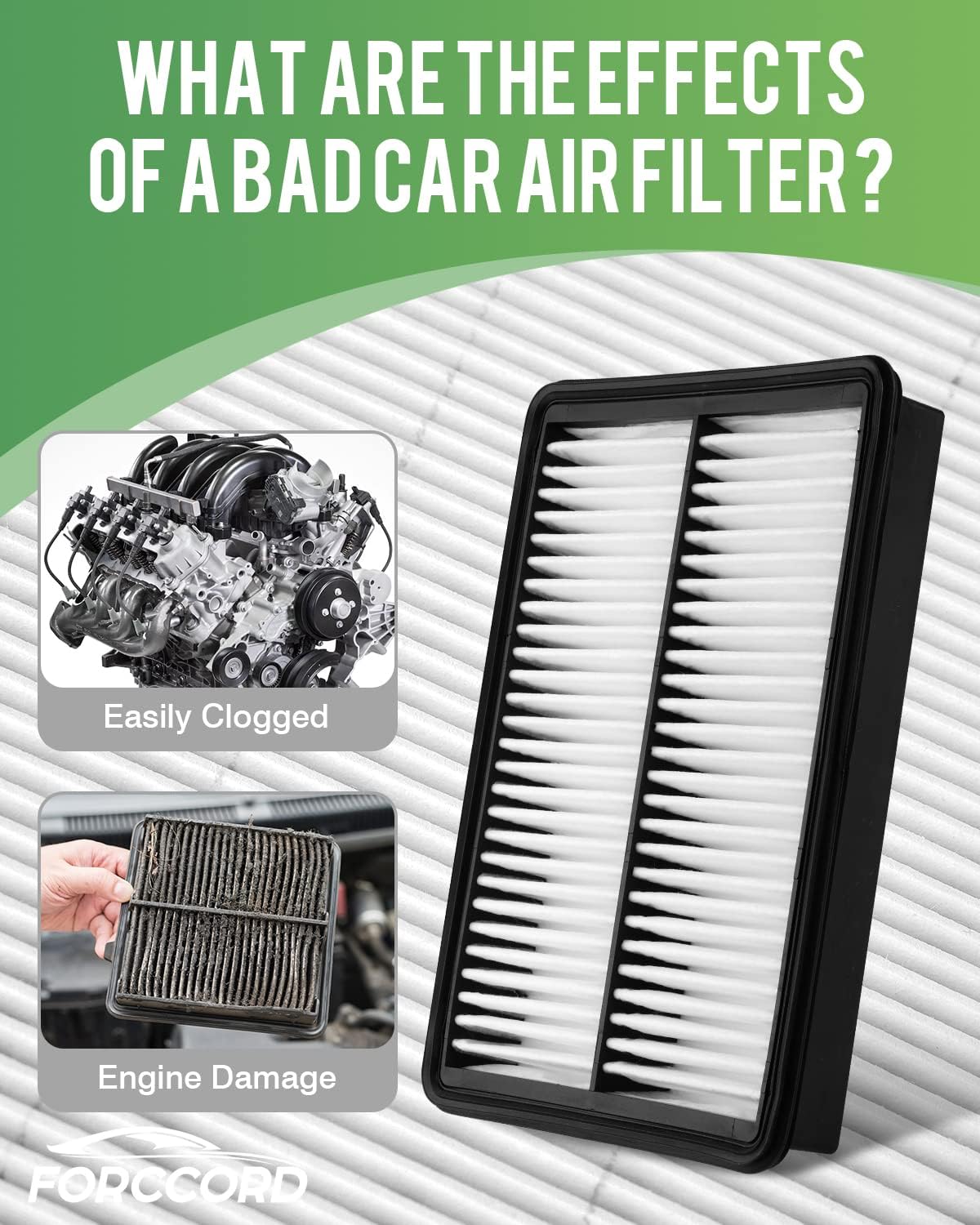 Cabin & Engine Air Filter Kit for Honda Odyssey 2018-2026 V6 3.5L | Acura TLX 2021-2026 L4 2.0L, Replace#CF11182