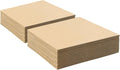 50 Pack 8x8 Corrugated Cardboard Sheets 1/8" Thick Inserts