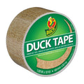 Tape Brand Printed Duct Tape, 1.88 in x 10 Yds, Burlap Pattern