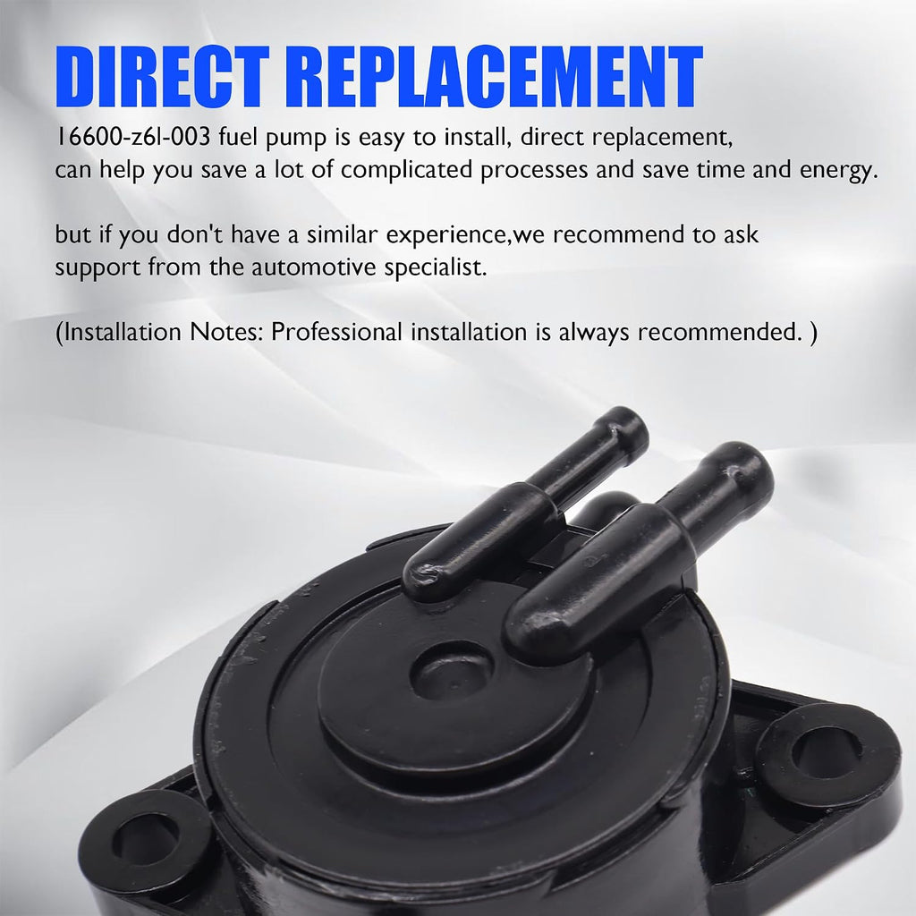 16700-Z6L-003 Fuel Pump Compatible with GX630 GX630R GX630RH GX660