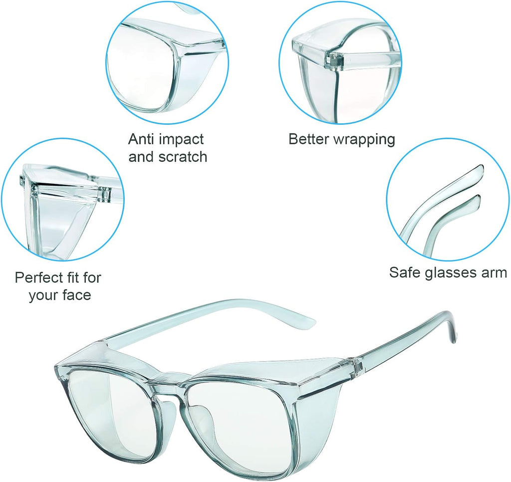 Safety Glasses Goggles for Women Girls Anti Fog Protective Eyewear Glasses | women's cute anti blue-light dust
