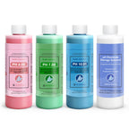 pH Calibration Solution Kit, 4 Pack (pH Buffer Calibration 4,7,10) with KCl Storage Solution, 500mL (16oz) Each