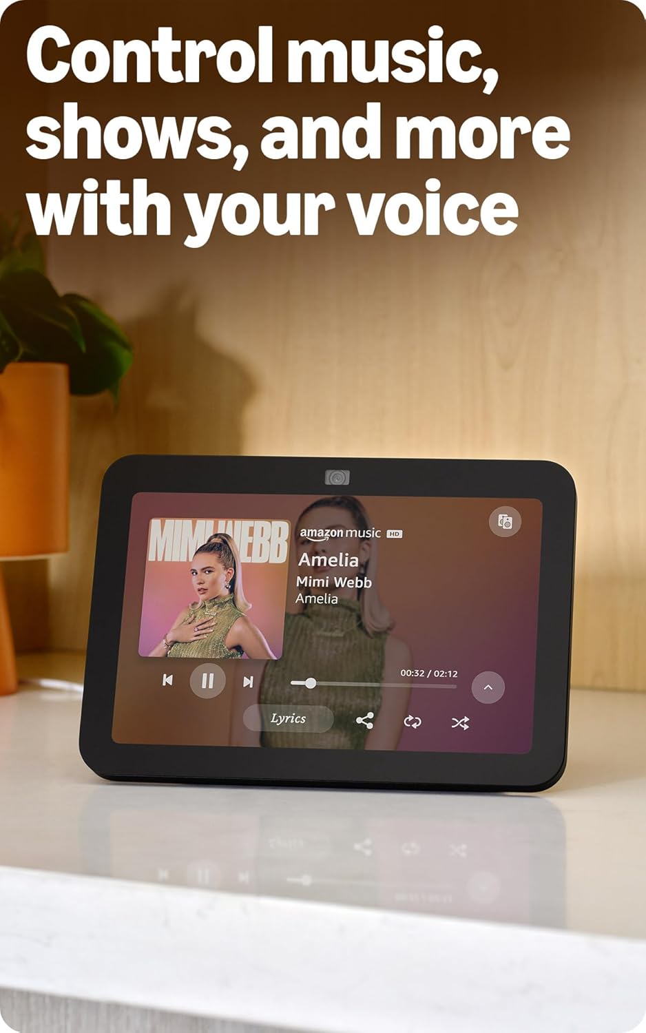 Like-New Amazon Echo Show 8, With Spatial Audio, Smart Home Hub, ideal for open living spaces, Designed for Alexa+