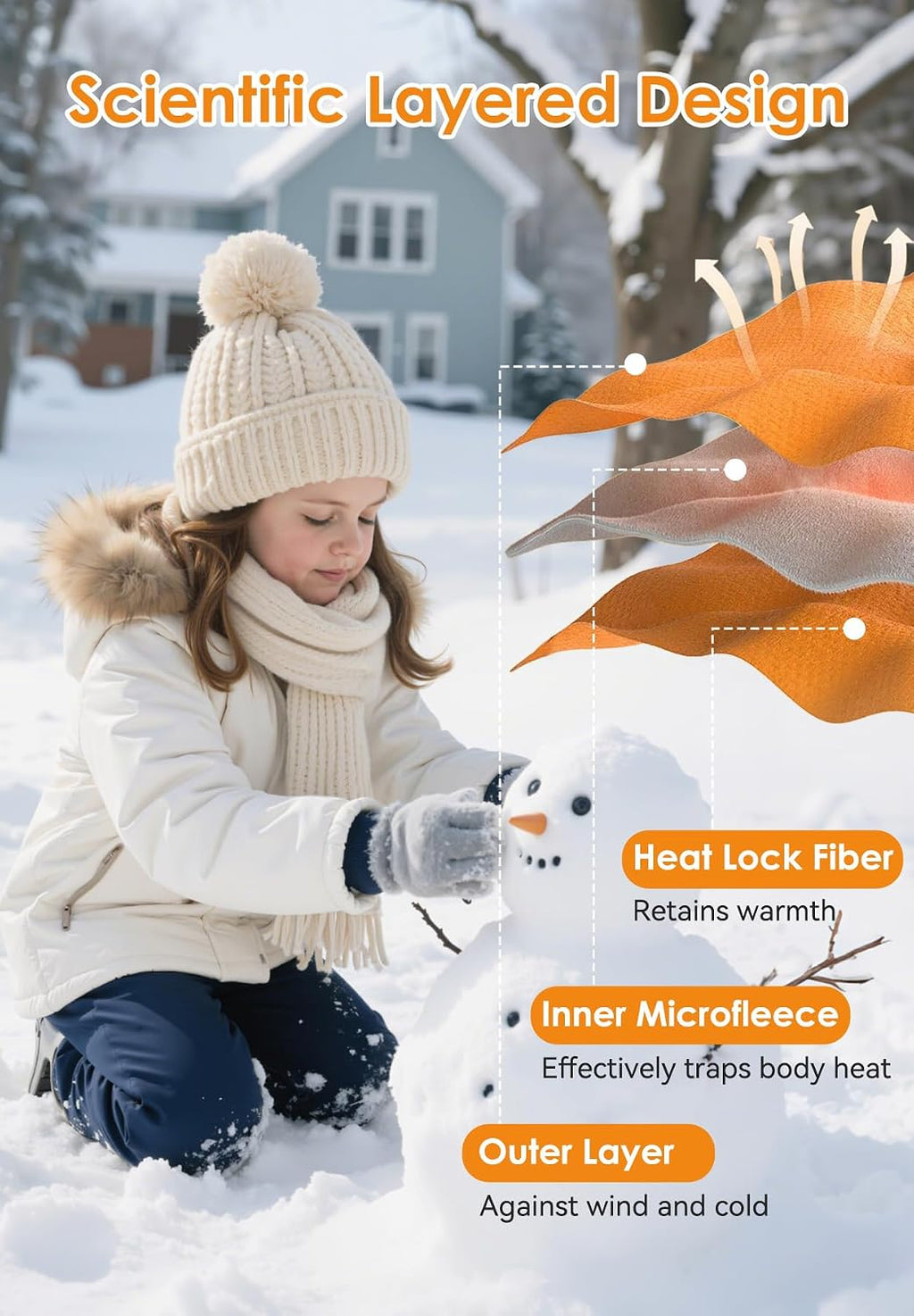 Toddler Thermal Underwear Set for Kids Long Johns for Boys Girls 2-6T | Soft Fleece Lined Winter Base Layer Long