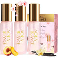 Body Spray for Women, Body Fragrance Mist Gift Set, 3-Pack, Each 60ml/2.1 FlOz, Travel Size Three Scents, Womens Body