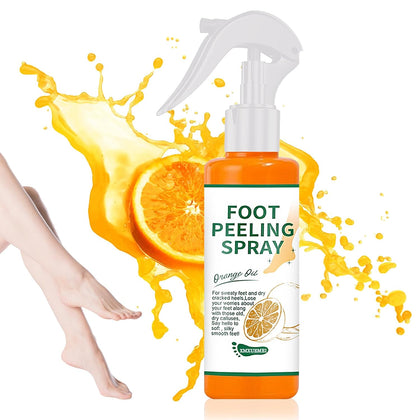 Foot Peeling Spray Oil,Moisturizing Nourishing Foot Exfoliating Peeling Spray,Instantly Hydrating Gently Foot Peel