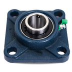Jeremywell UCF201-8 1/2" 4-Bolt Flange Bearing, 4 Pack, Cast Iron