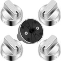 Stainless Steel WB03X24818 Stove Knob Replacement for GE | Replace AP5989029, PS11729081 and JGB6, JGB7, JGB8, JGBS