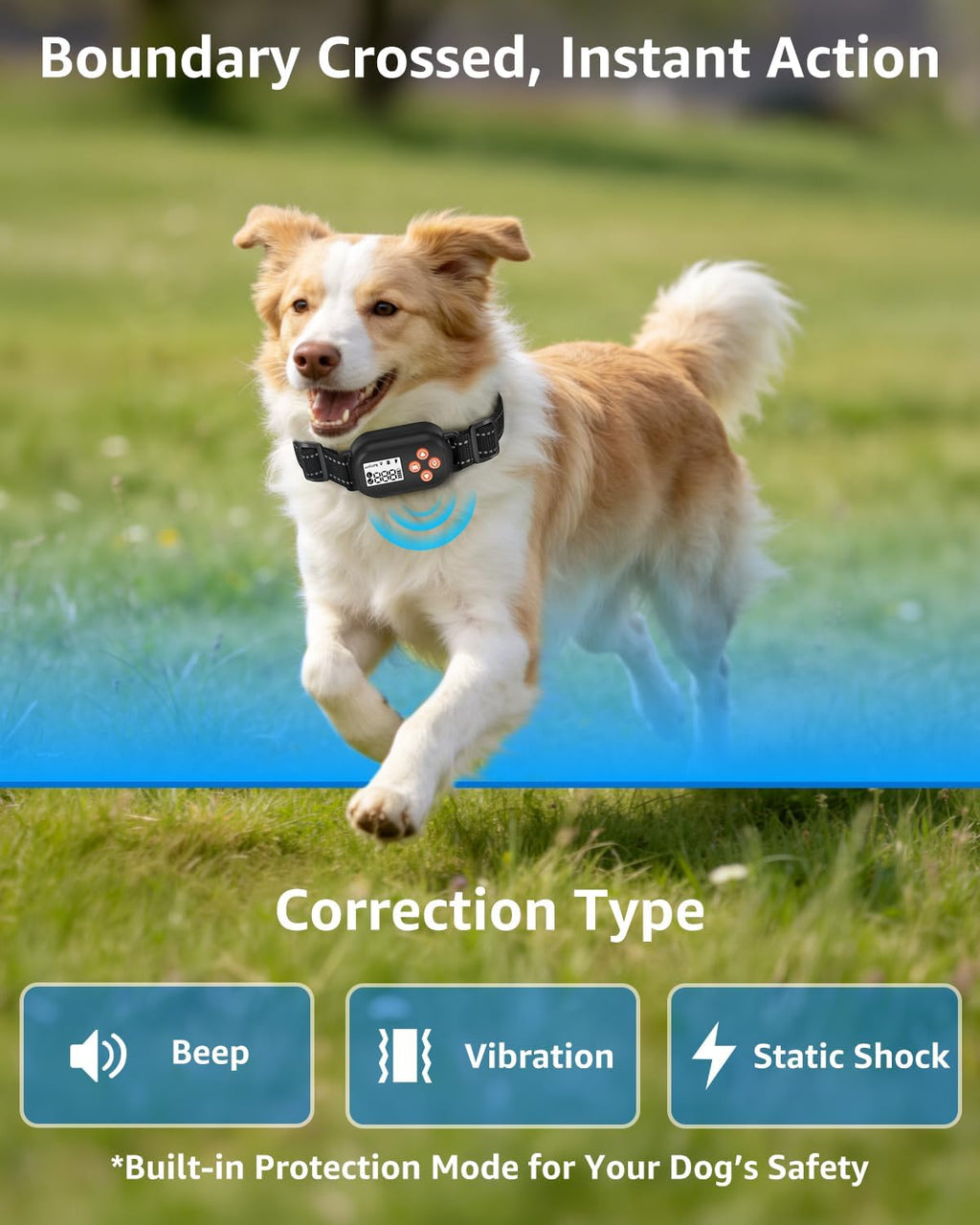 GPS Wireless Dog Fence with No Subscription