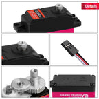 Digital Servo Full Metal Gear High Torque… (2Pcs 40KG)