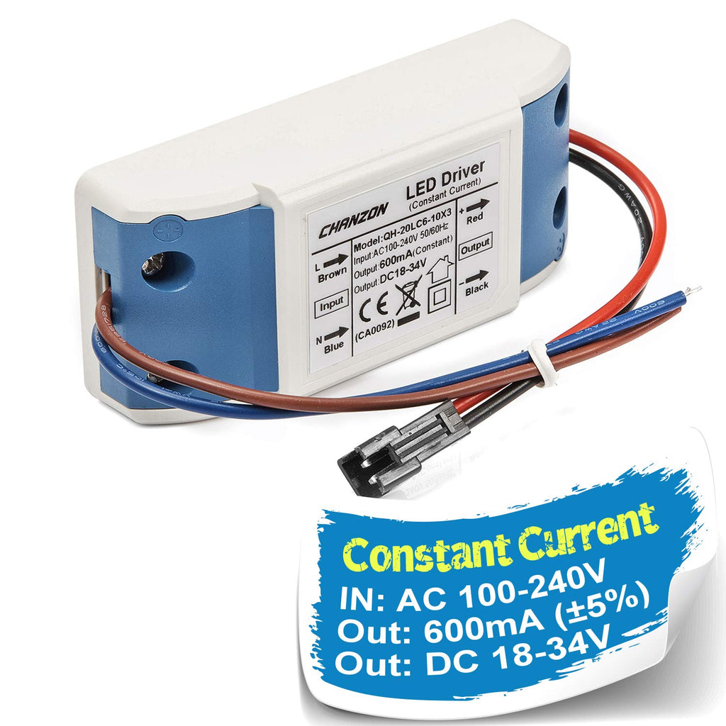 LED Driver 600mA (Constant Current Output) 18V-34V Power Supply