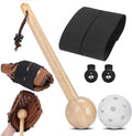 Baseball Glove Break-in kit for Men & Adult, One-Piece Structure Baseball Glove Mallet, Baseball Mitts Wooden Shaping