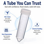WATSON-BIO-LAB 1342-050S 50mL Conical Centrifuge Tube, 480 Pieces
