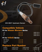 Oxygen Sensor Upstream 234-9037 O2 Sensor fits Nissan