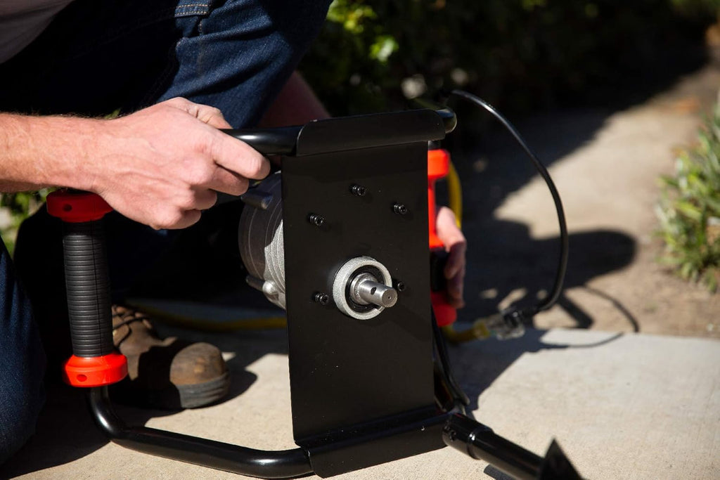 1500W Electric Post Hole Digger Earth Auger Dig Hole Fence Post Hole Digging, Tree Planting with 6" Digging Auger Bit
