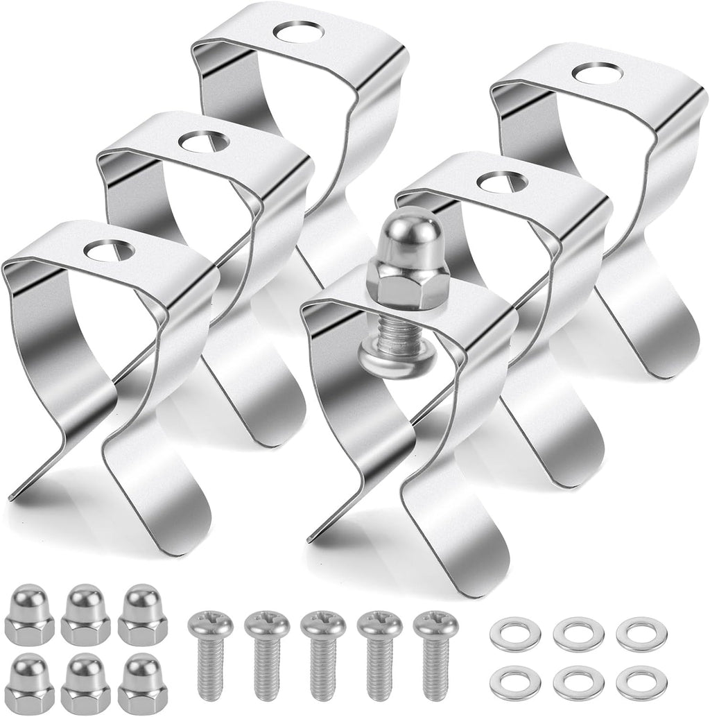 6pcs Window Well Cover Clips, Well Cover Clips Window Clips