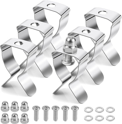 6pcs Window Well Cover Clips, Well Cover Clips Window Clips
